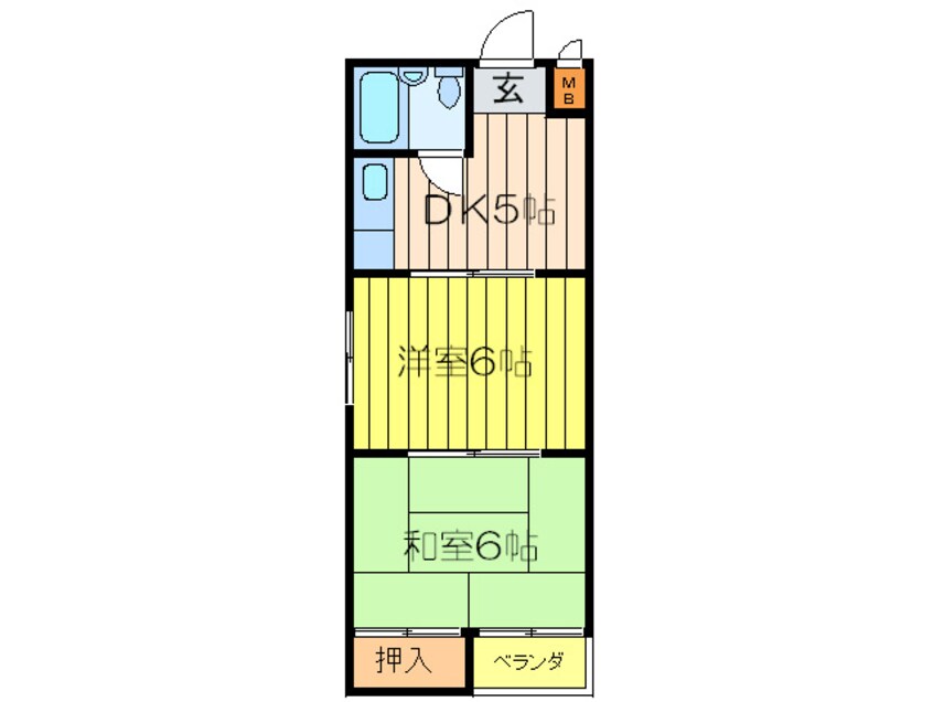 間取図 諏訪マンション