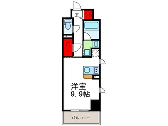 間取図 ドゥーエ立売堀