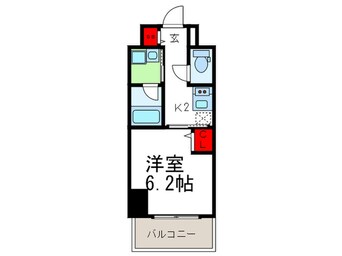 間取図 ドゥーエ立売堀