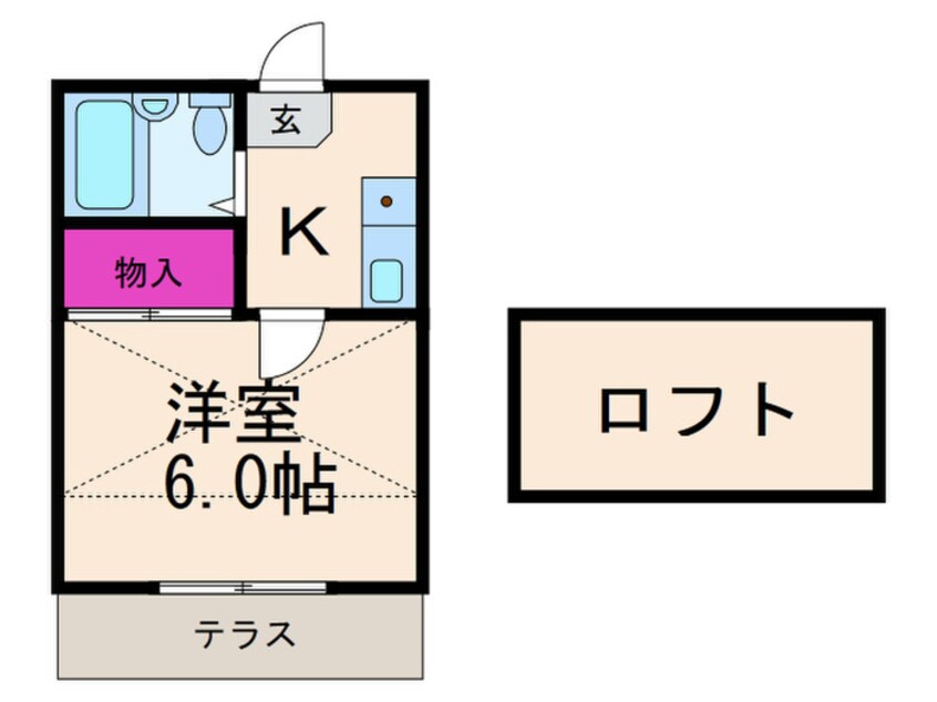 間取図 メゾン・デュ・ソレイユ