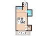 ヴィレッジ雅 1Rの間取り