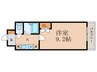 グッドライフ南草津Ⅱ 1Kの間取り