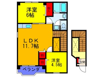 間取図 サンハイム西村Ⅱ