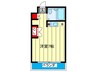 フォ－ラム都島内代駅前 1Rの間取り