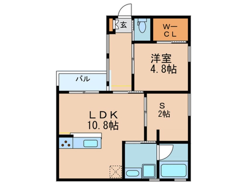 間取図 セレーノ・トキ