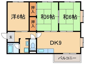 間取図 ハイツ神明