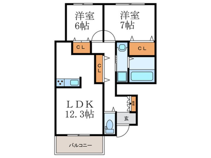 間取図 パンスペルミア