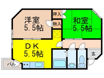 間取図 パラティ－前本