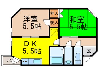 間取図 パラティ－前本