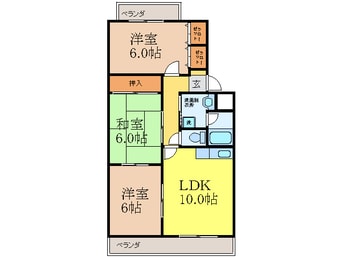 間取図 メゾン辻