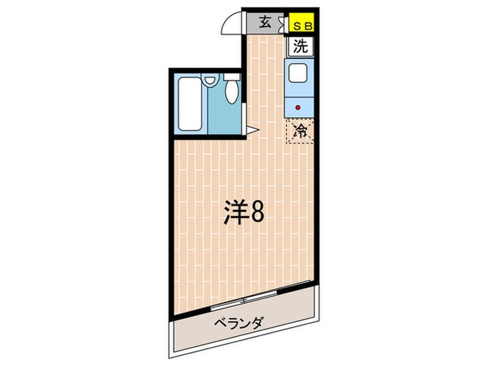 間取り図 すみれ元町マンション