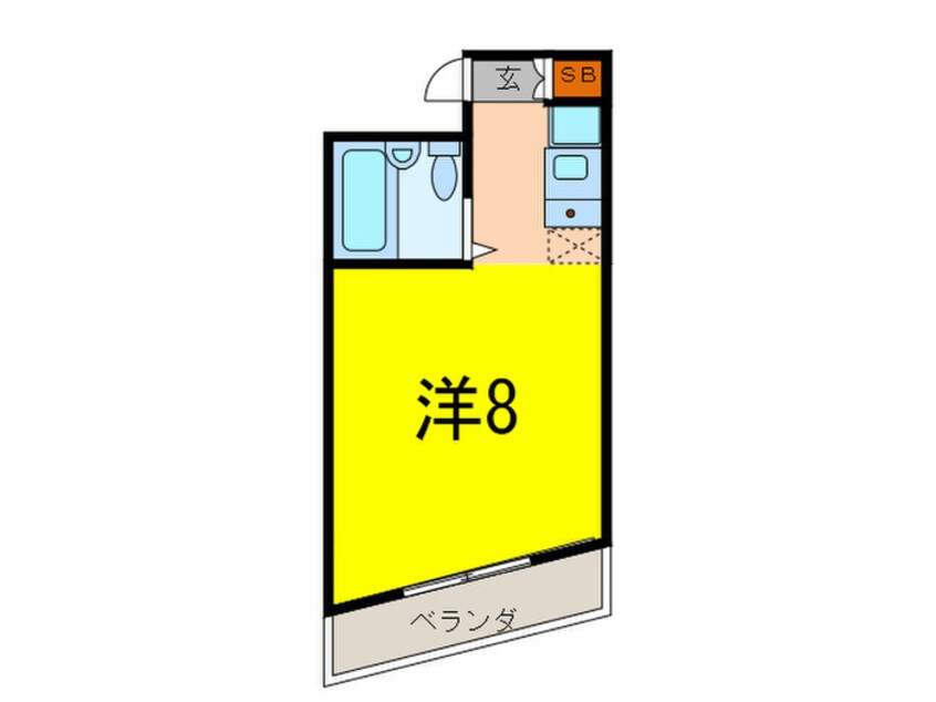 間取図 すみれ元町マンション