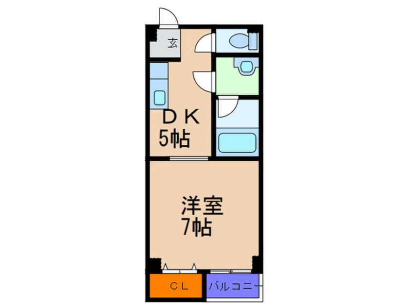 間取図 オオギハイツ