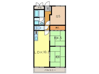 間取図 白鷹真野マンション