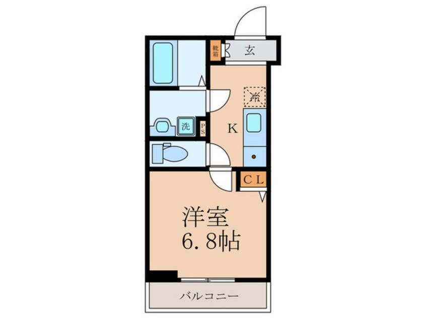 間取図 Rita椥辻