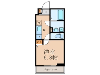 間取図 Rita椥辻