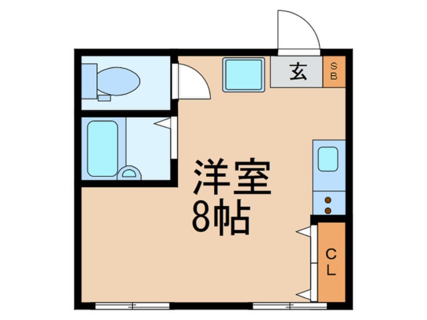 間取図 サンライズ六甲道