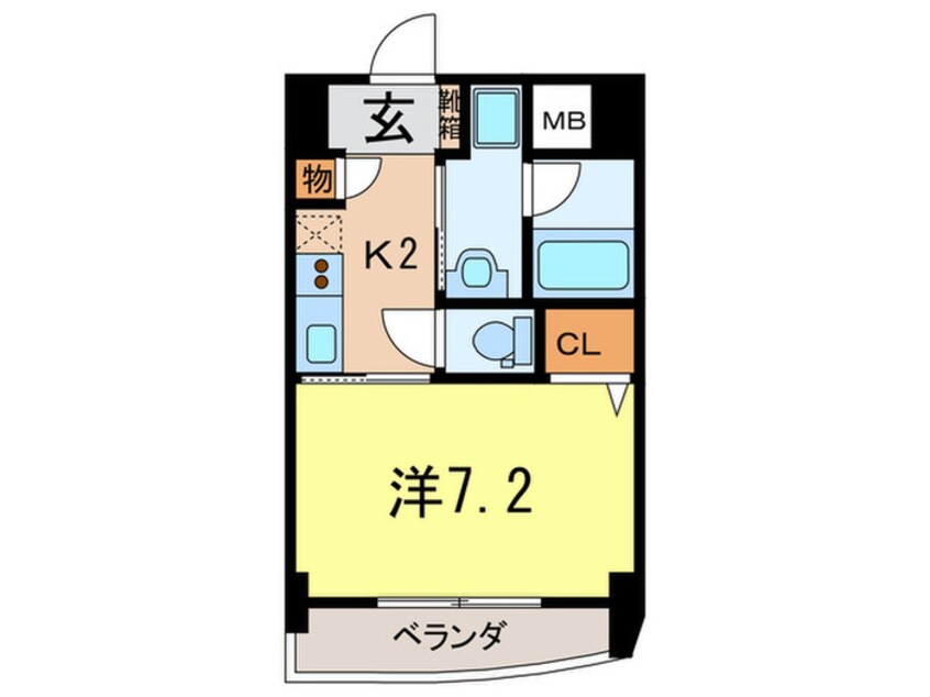 間取図 エビスコ－ト西宮