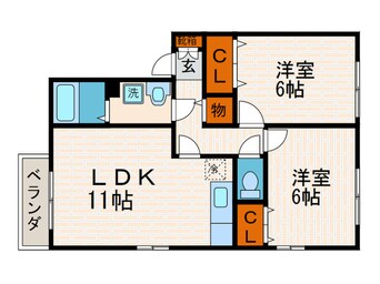 間取図 シエスタ