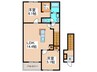 House　Eureka 2LDKの間取り