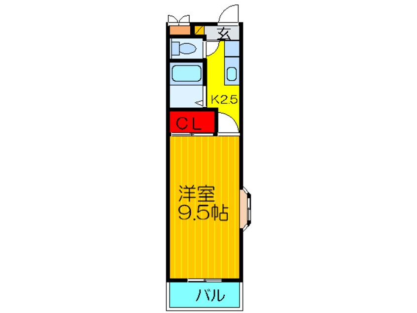 間取図 プライムコート