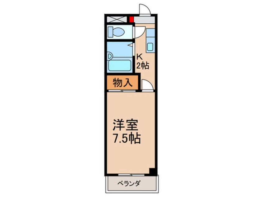 間取図 プライムコート