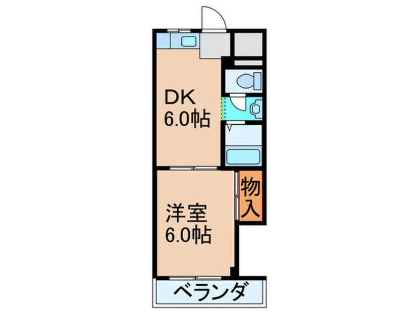 間取図 プライムコート