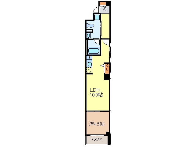 間取り図 アリビオ西宮
