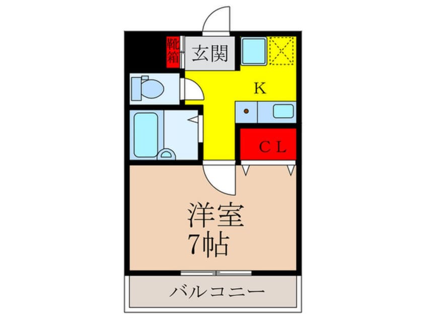 間取図 ペディコート豊島南