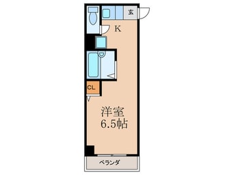 間取図 エクラ山科