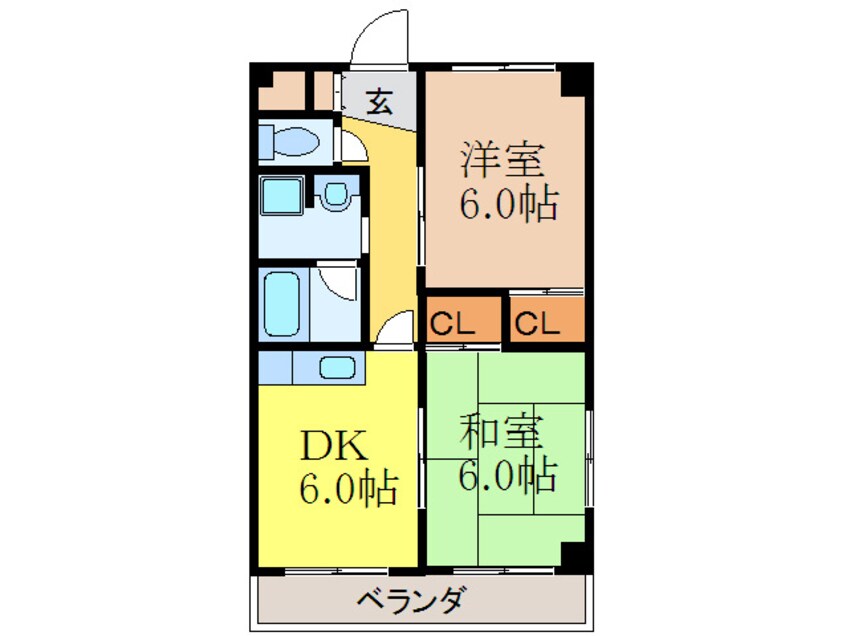 間取図 ふれ愛マンションTAKEHARA