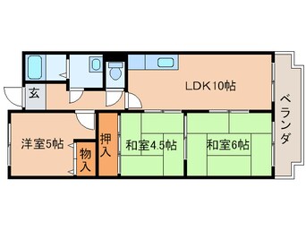 間取図 ドムール有栖川