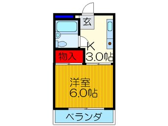 間取図 グリーンハイツカワムラⅢ