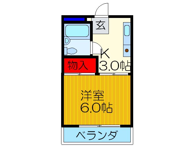 間取り図 グリーンハイツカワムラⅢ