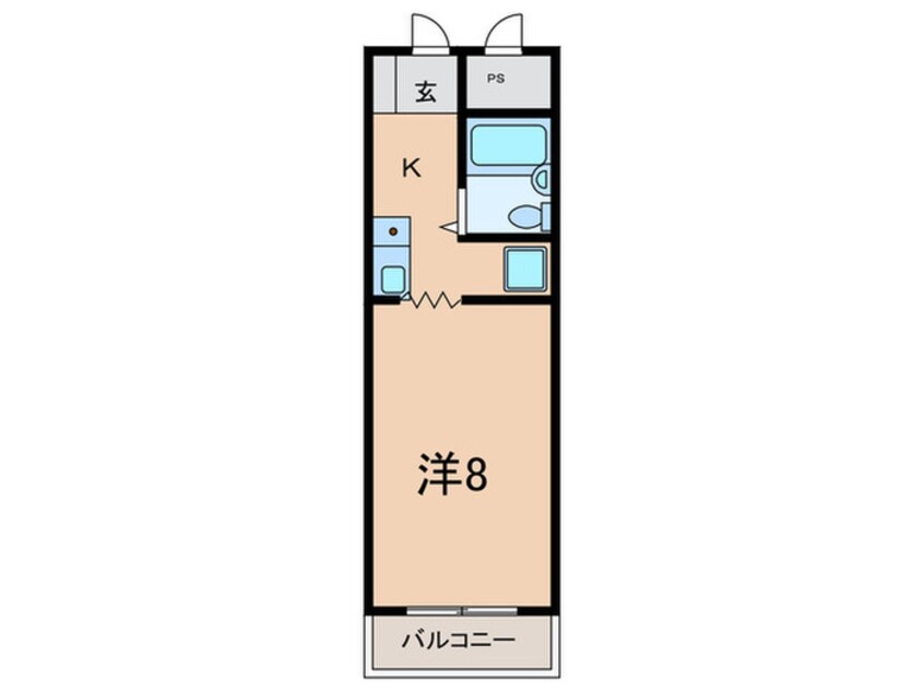 間取図 コウアロイヤル垂水　PartⅡ