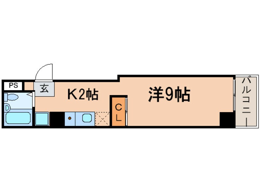 間取図 シティ－ポイント２２