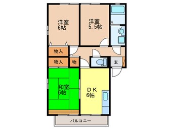 間取図 高瀬ハイツⅠ