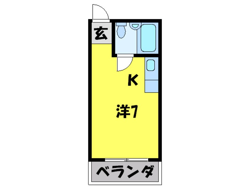 間取図 ＭＴハイツ玉出