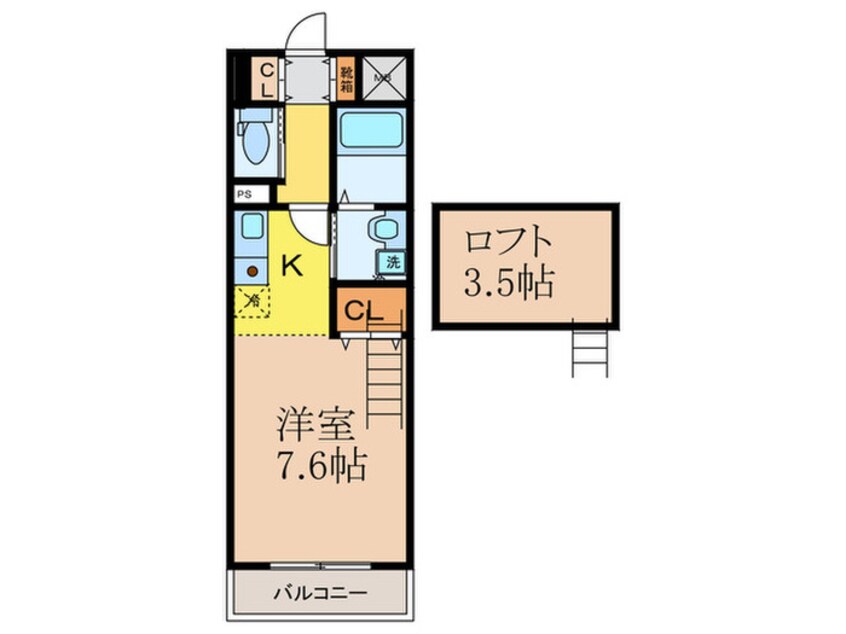 間取図 トップティ稲葉