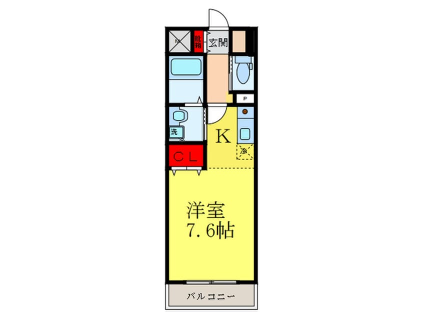間取図 トップティ稲葉