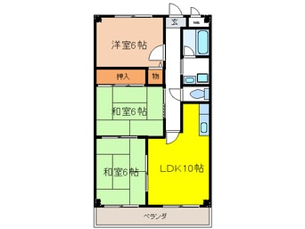 間取図 ハイツエンブレム