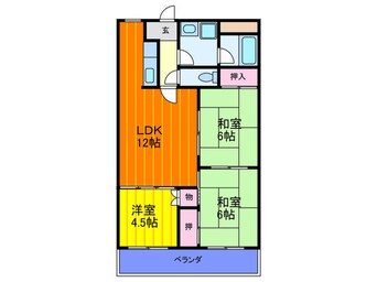 間取図 ハイツエンブレム