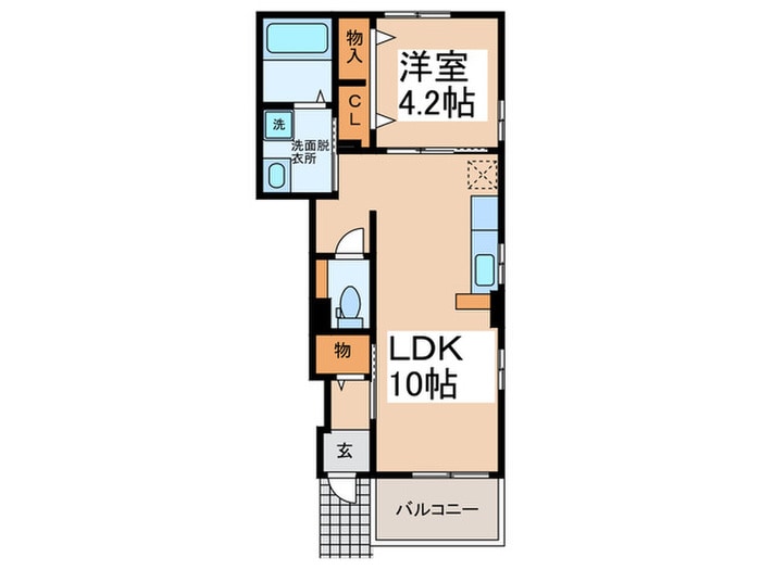 間取り図 La ForestaⅠ