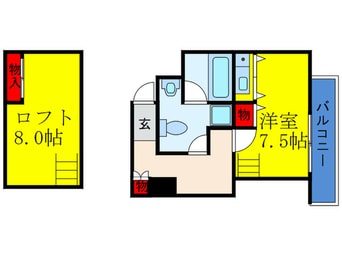間取図 シャトレ上新庄
