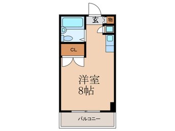 間取図 東明マンション江坂