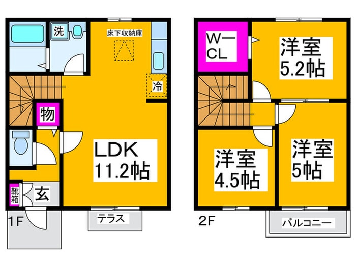間取り図 トワメゾン山手
