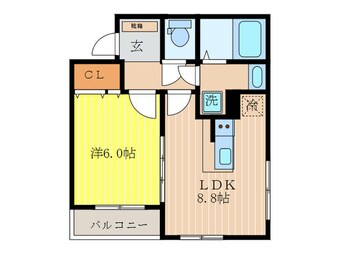 間取図 ベルビュー北山