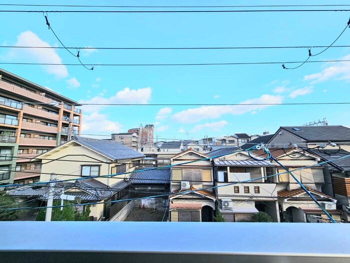 室内からの展望 ラフィーネ丹波橋