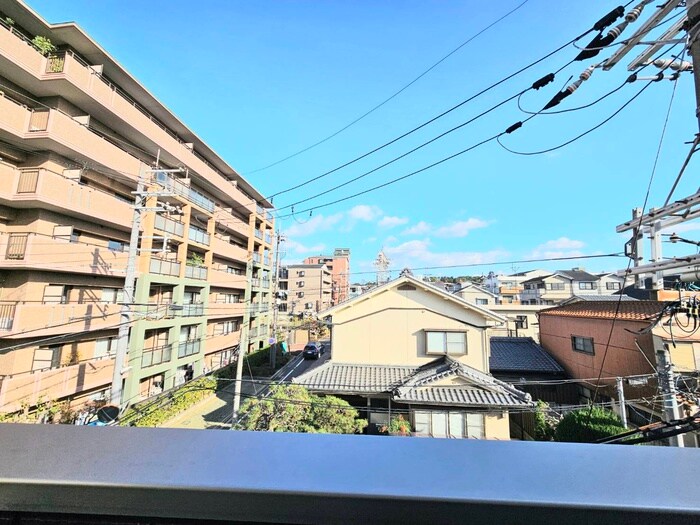室内からの展望 ラフィーネ丹波橋