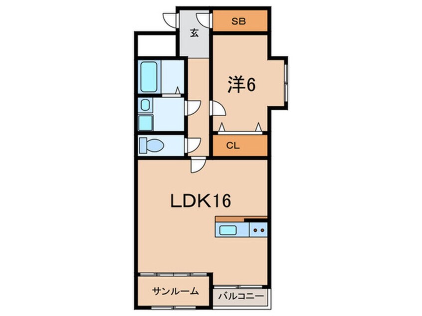 間取図 コンコード甲子園